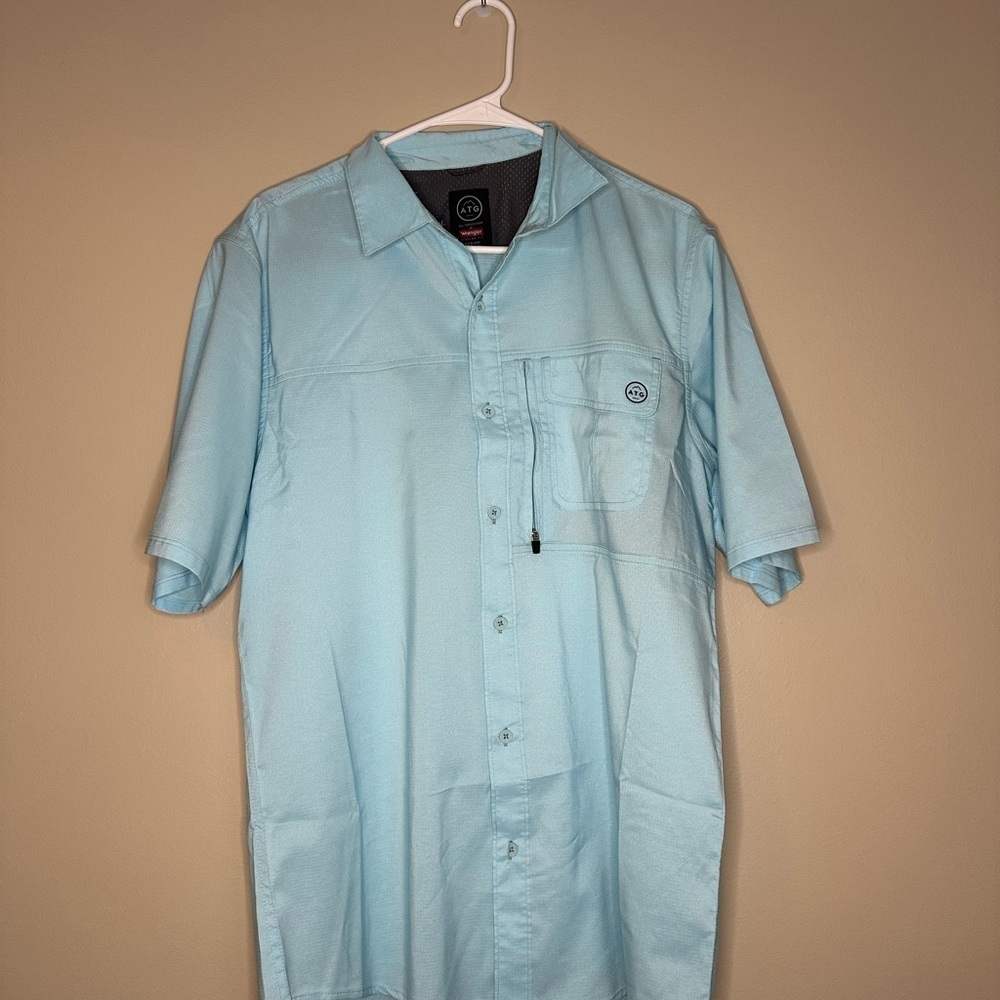 Light Blue Short Sleeve Shirt